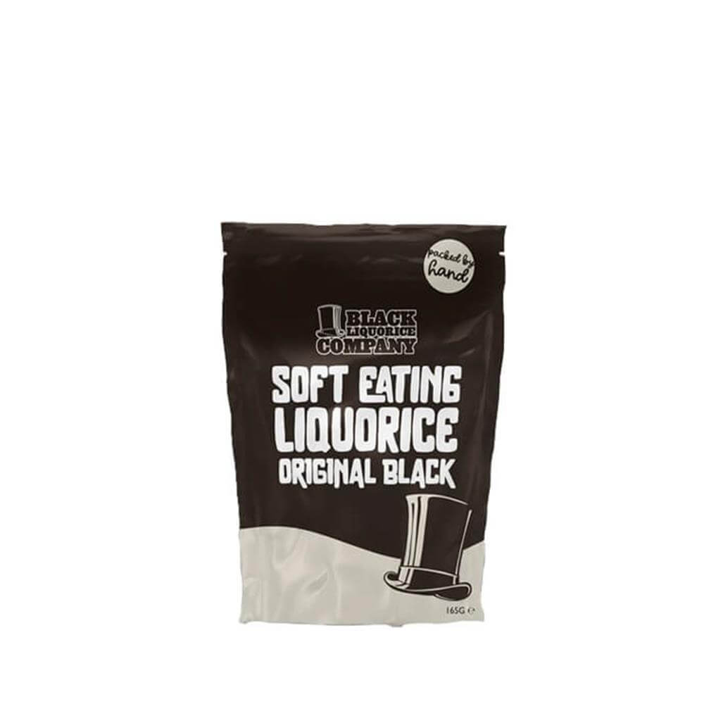 Black Liquorice Company Soft Eating Black Liquorice 165g